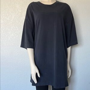 Duluth Trading Co Men’s XL Longtail T-Shirt Dark Navy Blue 100% Cotton